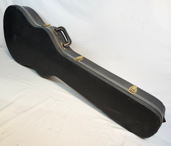 Vintage Gibson Ripper Bass Case, mid-70s, Purple Plush Interior