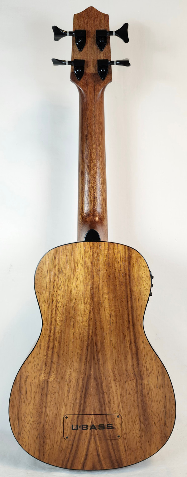 Kala UBASS-TEAK-FS Teak Acoustic-Electric U•BASS W/Bag