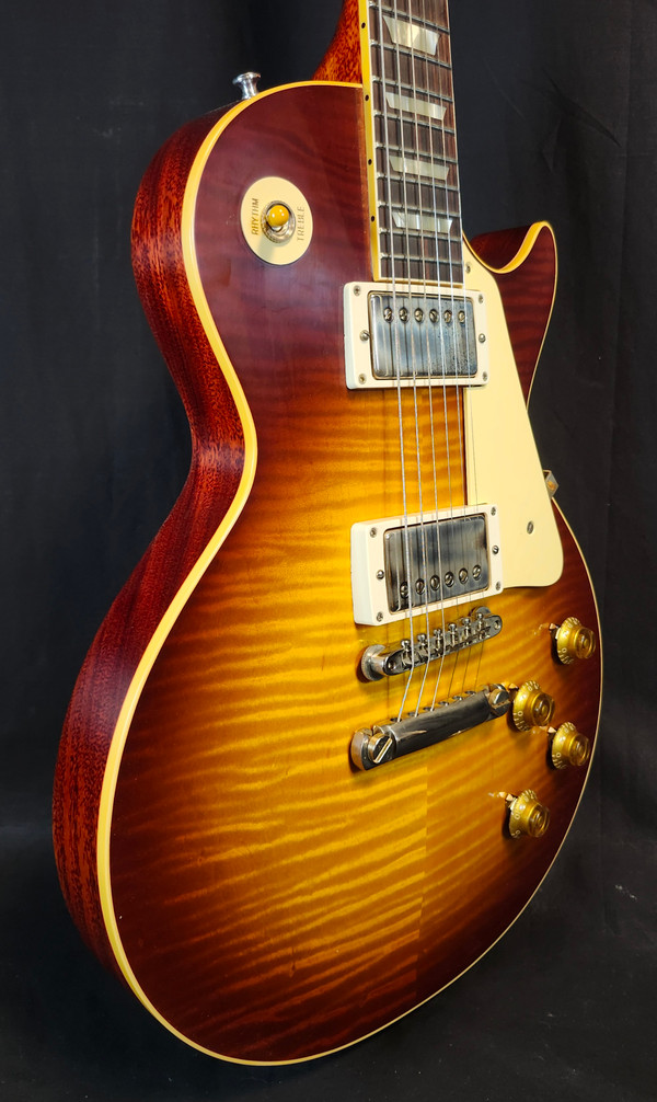 Gibson Custom 1959 Les Paul Standard Reissue VOS, Iced Tea Burst, HSC