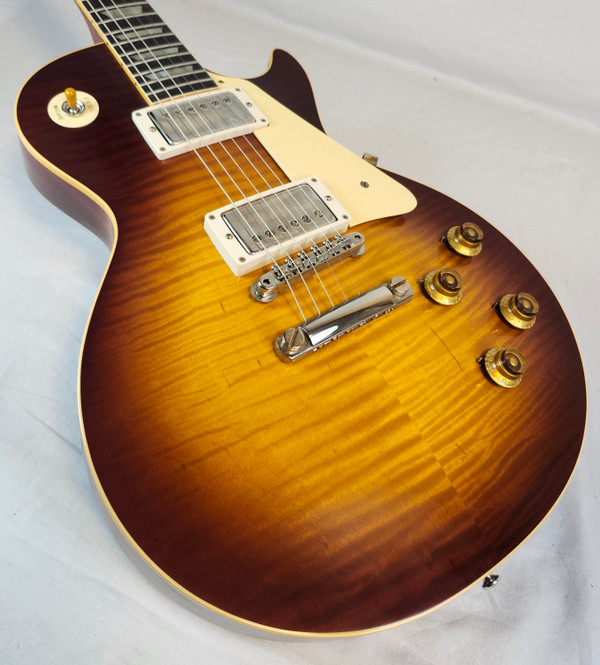 Gibson Custom 1959 Les Paul Standard Reissue VOS, Iced Tea Burst, HSC