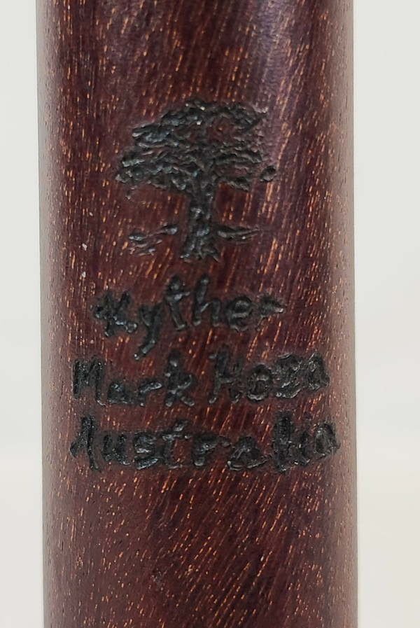 Mark Hoza's Kything Flutes RARE Handmade Wooden Boehm Flute Headjoint w/Silver Tenon and Rings, Made in Australia