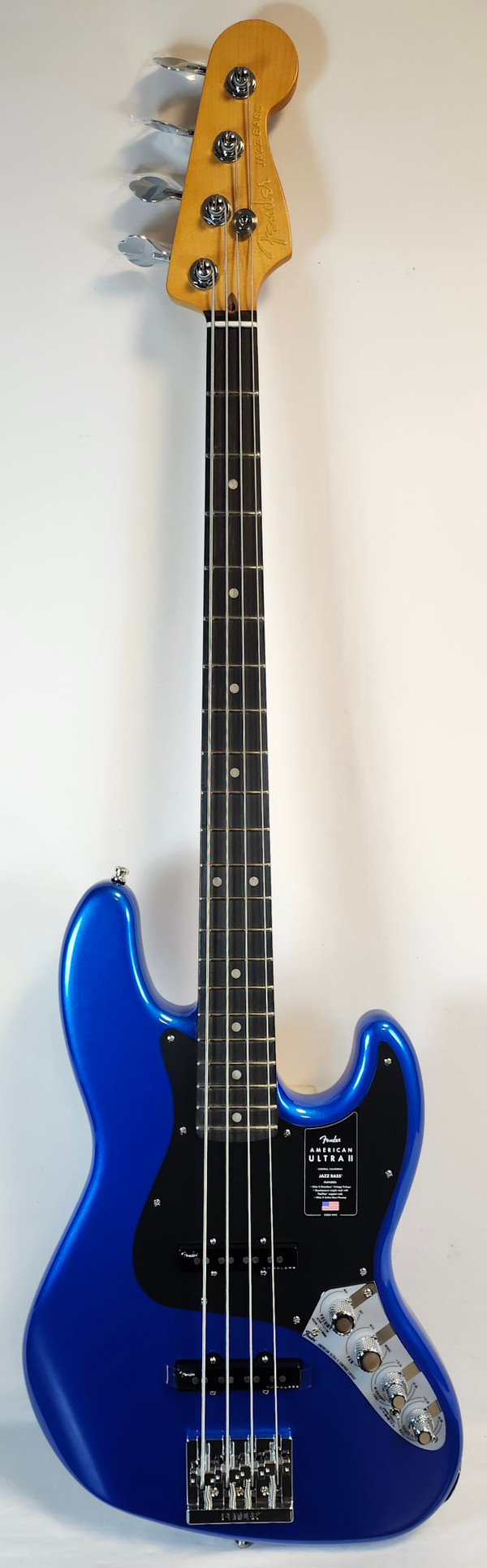 Fender American Ultra II Jazz Bass, Noble Blue, W/HSC