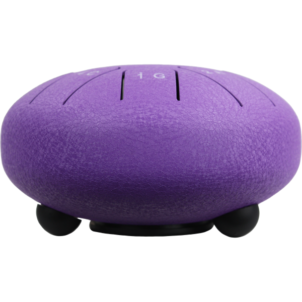 Amahi KLG6PU Steel Tongue Drum, 6 Inch Purple