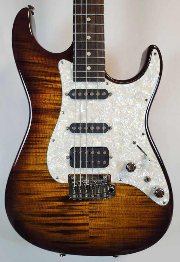 Tom Anderson Drop Top Classic, Even-Taper, SF1 SF1 H2+ Tiger Eye Burs W/Deluxe Bag
