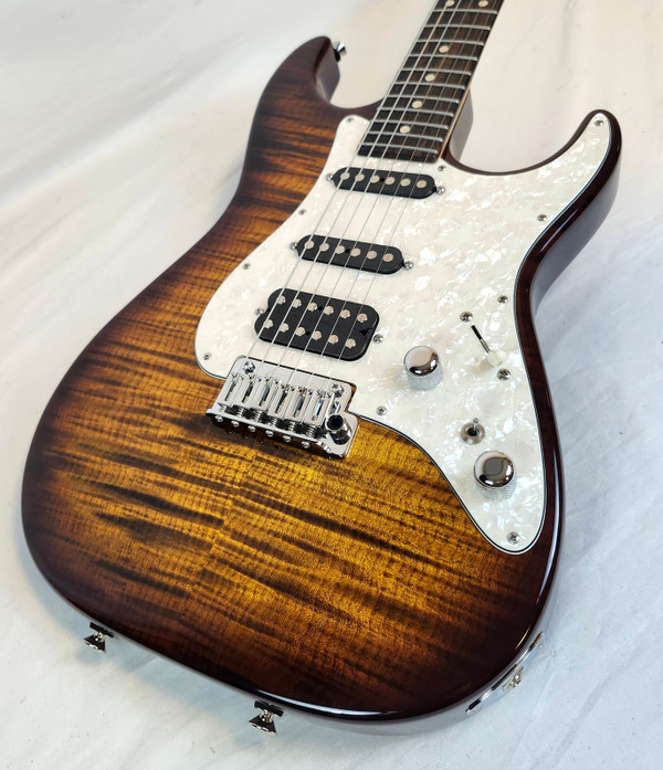 Tom Anderson Drop Top Classic, Even-Taper, SF1 SF1 H2+ Tiger Eye Burs W/Deluxe Bag