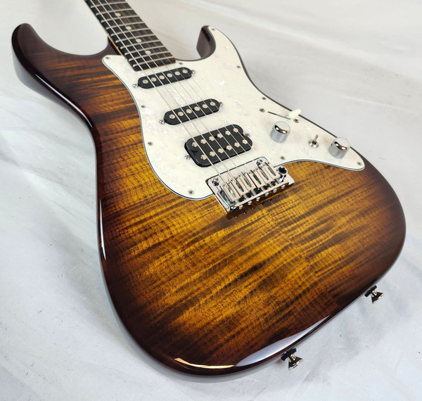 Tom Anderson Drop Top Classic, Even-Taper, SF1 SF1 H2+ Tiger Eye Burs W/Deluxe Bag
