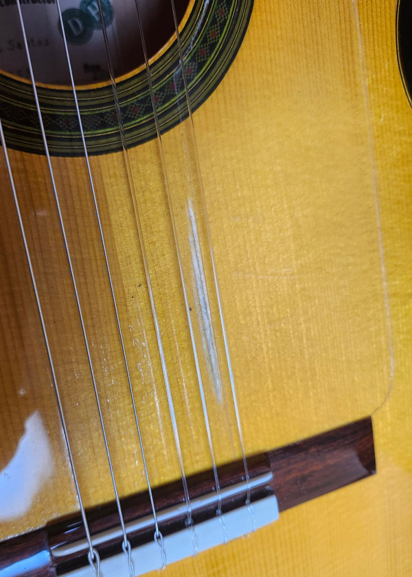 Vintage Darren Hippner 2003 Santos Hernández Flamenco Blanca, Spruce/Cypress, w/HSC