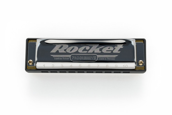 Hohner Rocket Progressive Series Low Tuned Boxed Harmonica, Key of Low F
