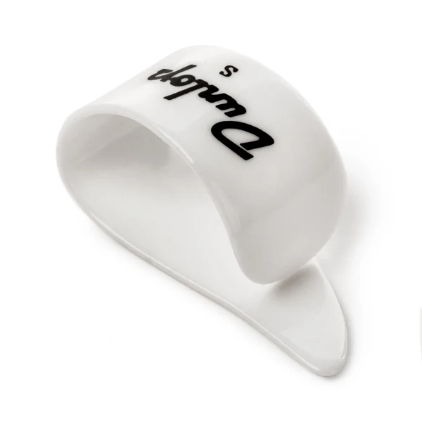 Dunlop pack of 4 White Small Thumbpicks