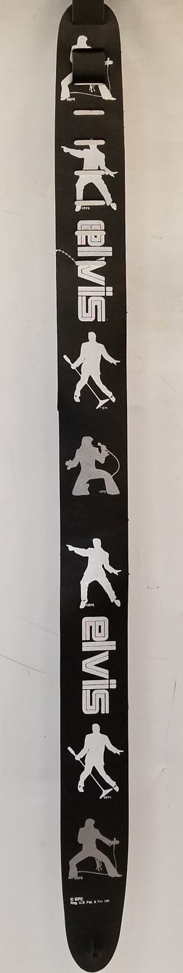 Perri's Leather Elvis Presley Dancing Pose 2.5” Leather Guitar Strap (P25EPSS-856)