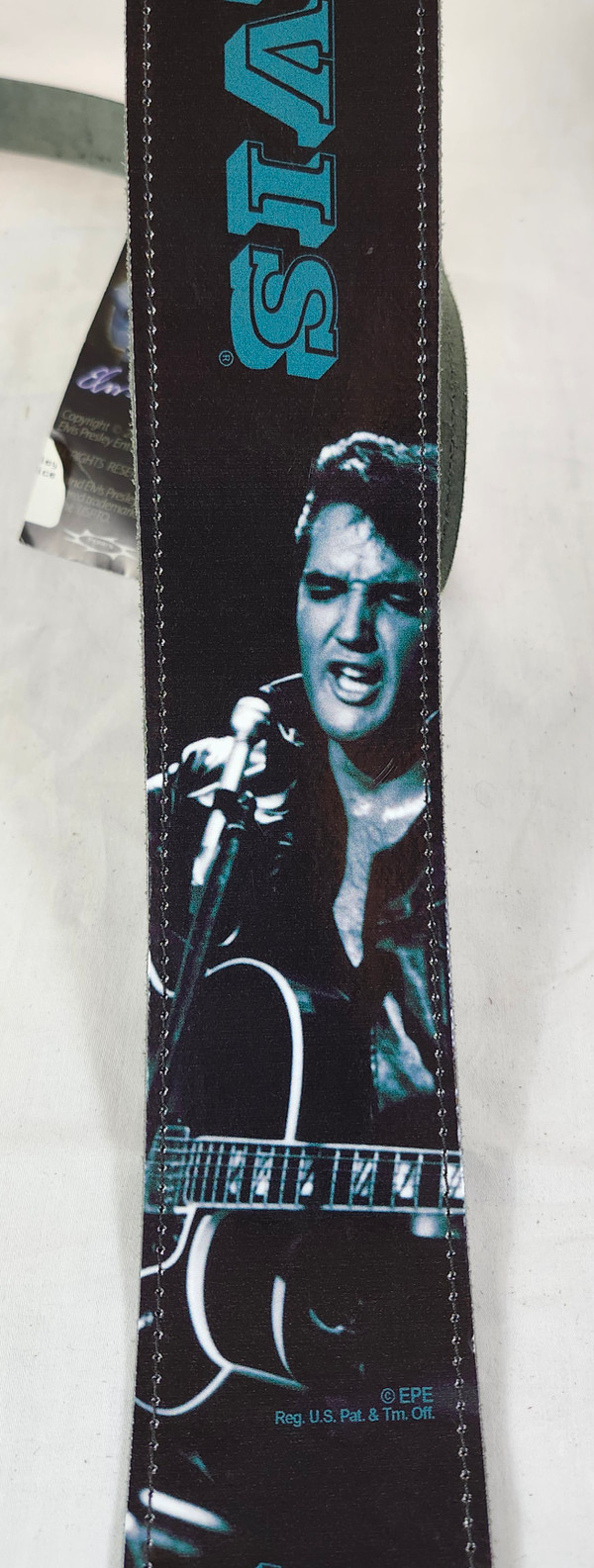 Perri's Leather P25EPV-833 Elvis Presley Leather Guitar Straps