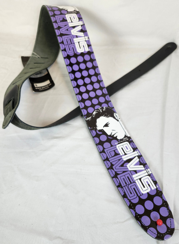 Perri's Leather P25EPV-834 Elvis Presley Leather Guitar Straps