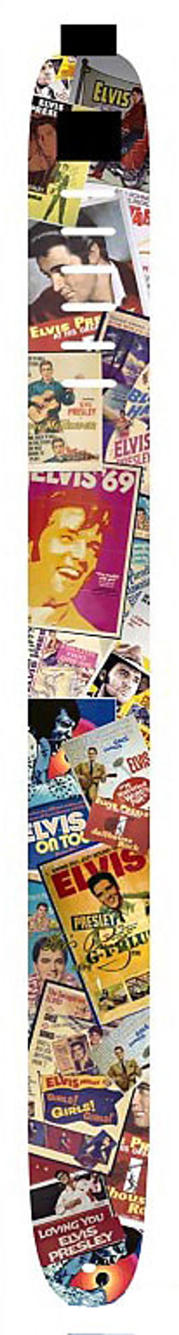 Perri's Leather P35EPV-820 Elvis Presley-Album Covers Leather Guitar Straps