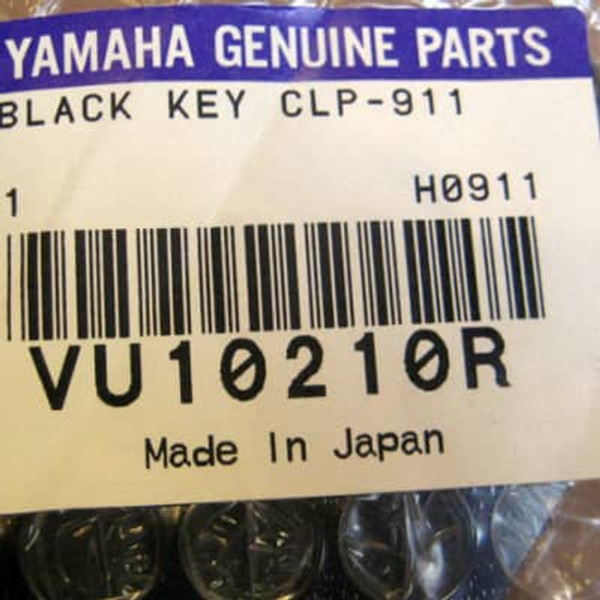 Yamaha VU102102 Black Key For Yamaha CLP911