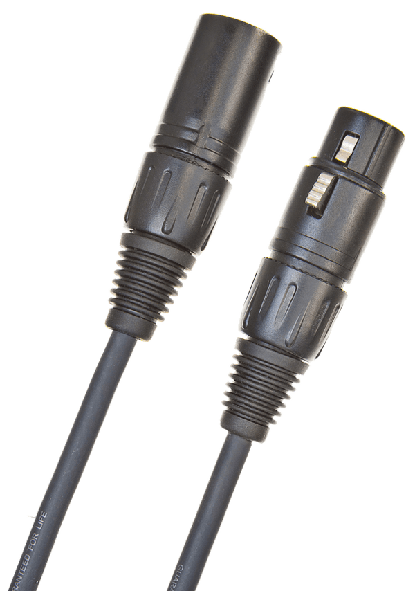 D'Addario PW-CMIC-25 Classic Series XLR Microphone Cable, 25 feet