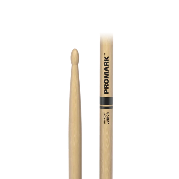 Promark Junior Wood Tip Pair of Hickory Drum Sticks 13" Length