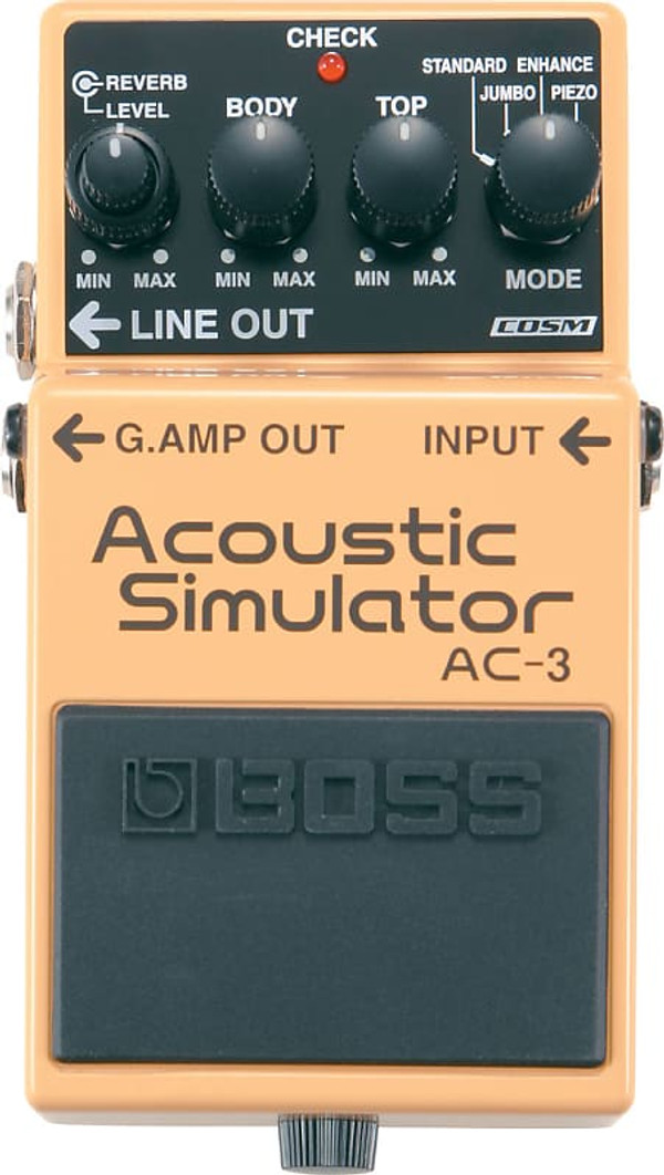 Boss AC-3 Acoustic Simulator Guitar Effect Pedal