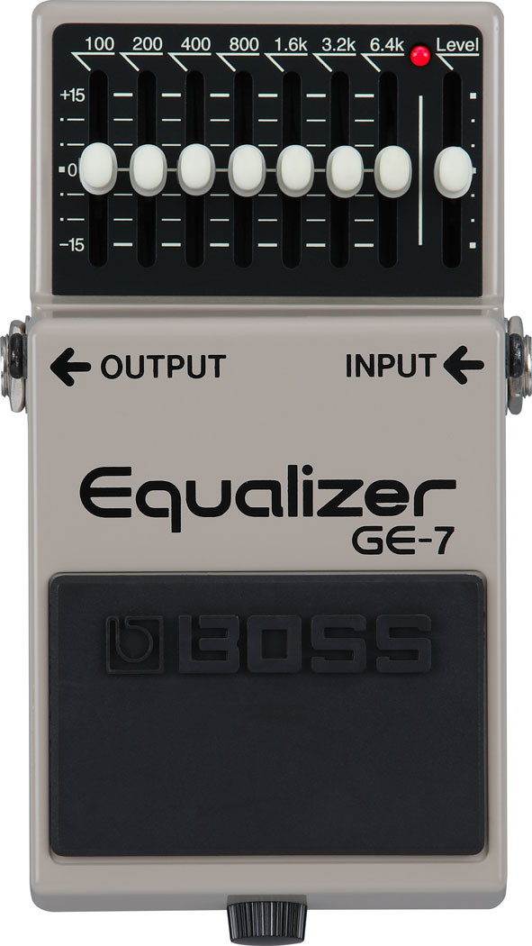 Boss GE7- 7 Band Graphic Equalizer Guitar Pedal