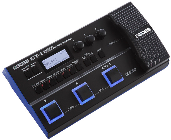 GT-1 Guitar Multi Effects Processor, Premium Tone for Players On the Go