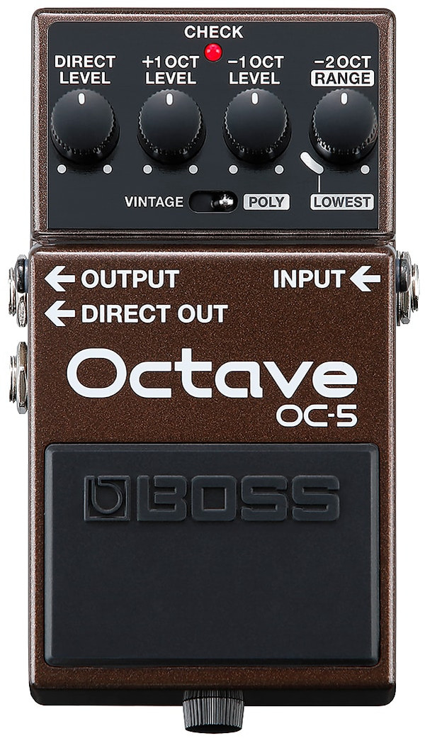 Boss OC-5 The New Standard in Octave Effect Pedal