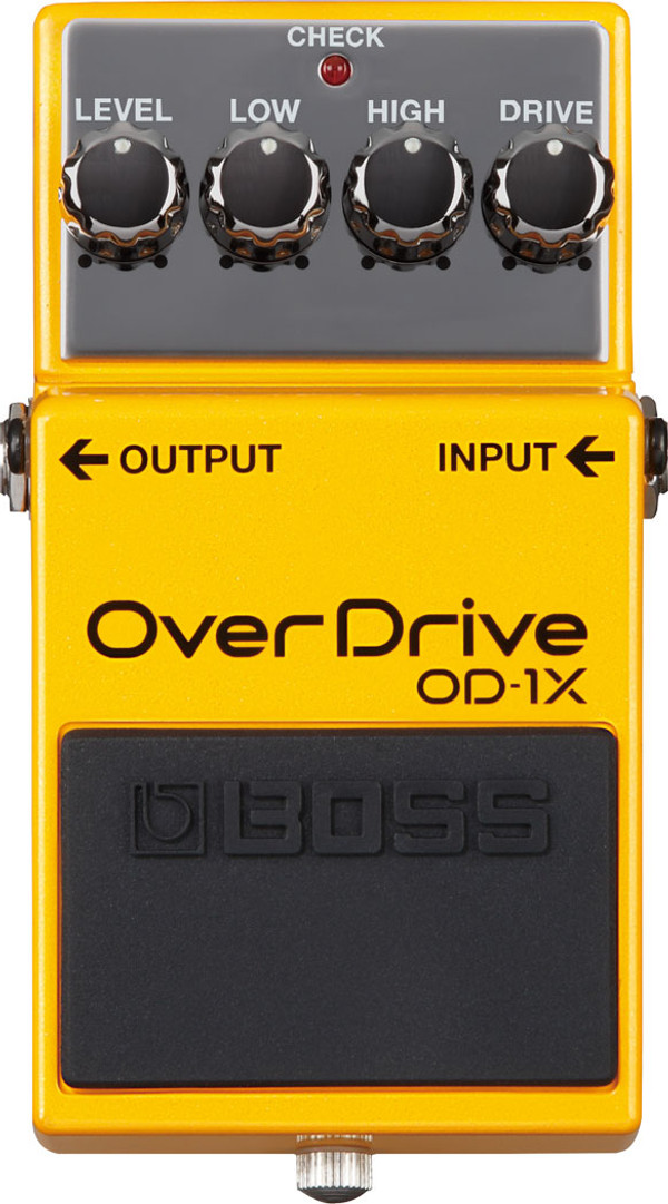 Boss OD-1X OverDrive Special Edition BOSS Pedal Effect with Premium Tone