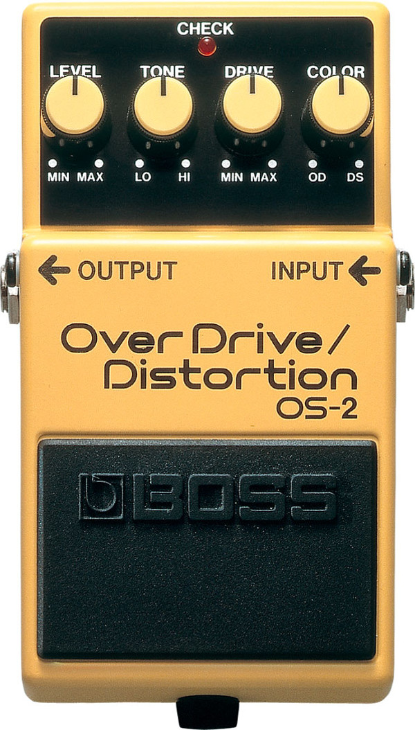 OS-2 Overdrive and Distortion Guitar Effect Pedal