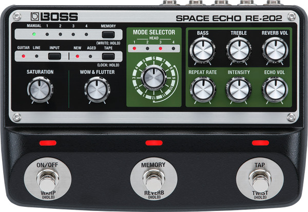 RE-202 RE-202 Space Echo Digital Delay Effect Pedal