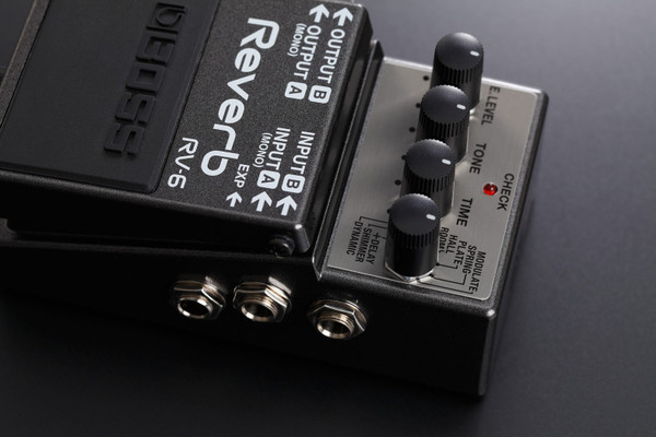 Boss RV-6 Digital Delay/Reverb Guitar Effects Pedal With Newly Developed Algorithm