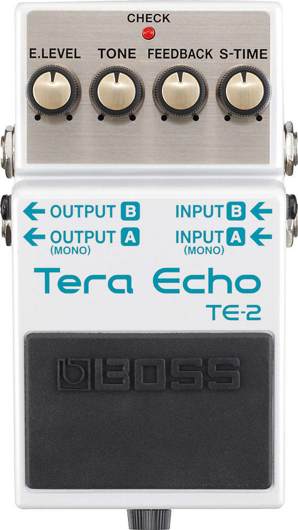 Boss TE-2 Tera Echo Adaptive Delay Effect Pedal