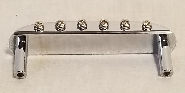 Fender Mustang Fully-adjustable Guitar Bridge (Japan), Chrome