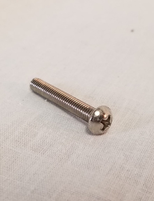 Screw M/S 10-32 x 1 1/4 RD PH To Fit the Rickenbacker 03315 Treble Bass Pickup Cover