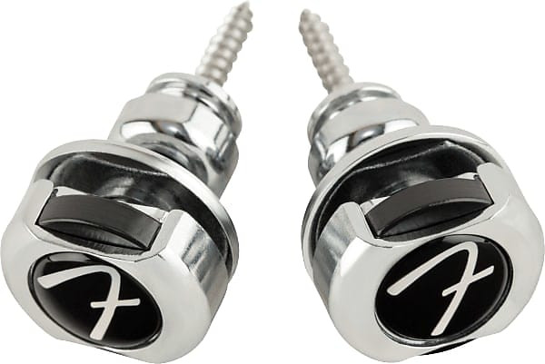 Fender Infinity Guitar Strap Locks, Chrome Pair