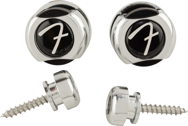 Fender Infinity Guitar Strap Locks, Chrome Pair