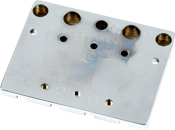 Fender Himass 4-string Bass Bridge Assembly With Brass Saddles