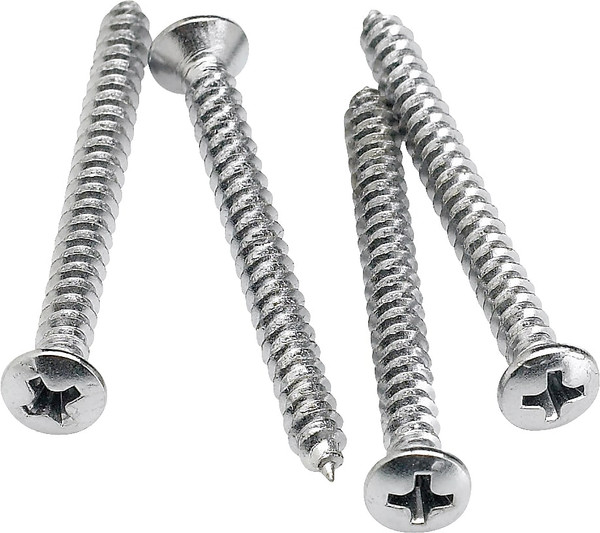 Fender Neck Mounting Screws for Strat, Tele, P and J Bass Guitar (099-4948-000)
