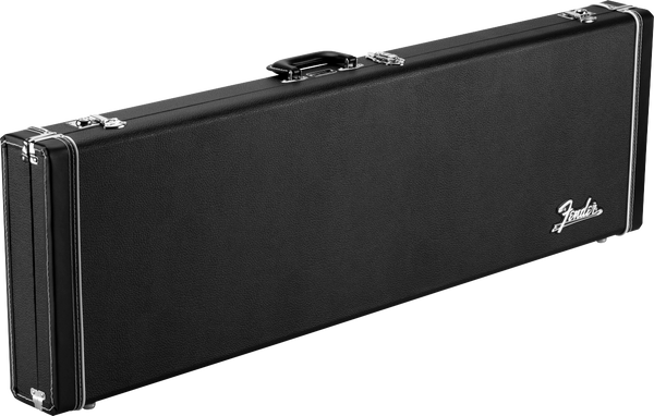 Fender Classic Series Wood Precision Bass/Jazz Bass Electric Bass Guitar Case, Black