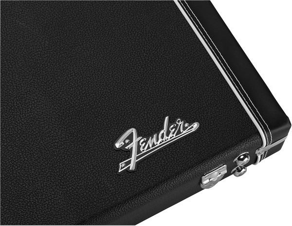 Fender Classic Series Wood Precision Bass/Jazz Bass Electric Bass Guitar Case, Black