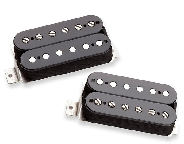 Seymour Duncan 11108-04-B Set, Alnico Pro II Classic Humbucker Black Electric Guitar Pickups