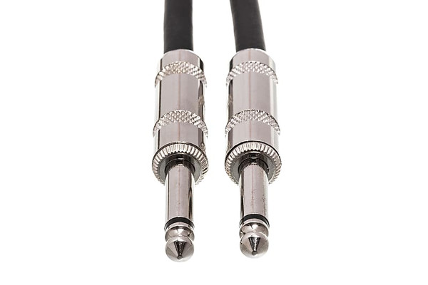 Hosa 3GT-18C1 Guitar Cable Cloth Blue/White/Black 18ft