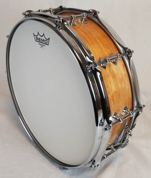 Craviotto Private Reserve Timeless Timber Birch 4.5X14 Snare Drum #2 of 2 With  Sticksaver Hoop and Padded Bag