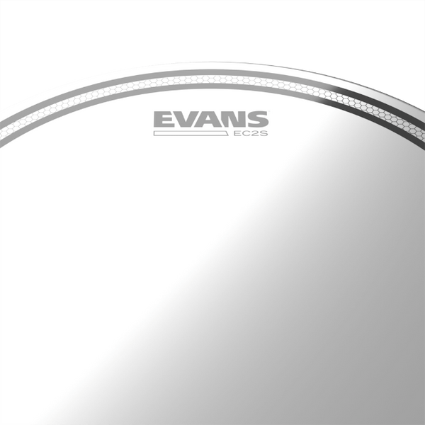 Evans 15" EC2 Frosted Tom/timbale Batter Drum Head Evans 15" EC2 Frosted Tom/timbale Batter Drum Head