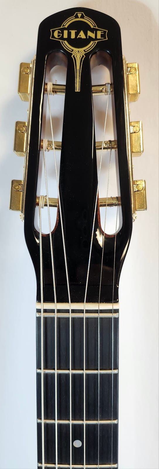 Gitane D-500 D Hole MacCaferri-Style Professional Gypsy Jazz Guitar, Solid Sitka Spruce Top, W/Protour Gig Bag