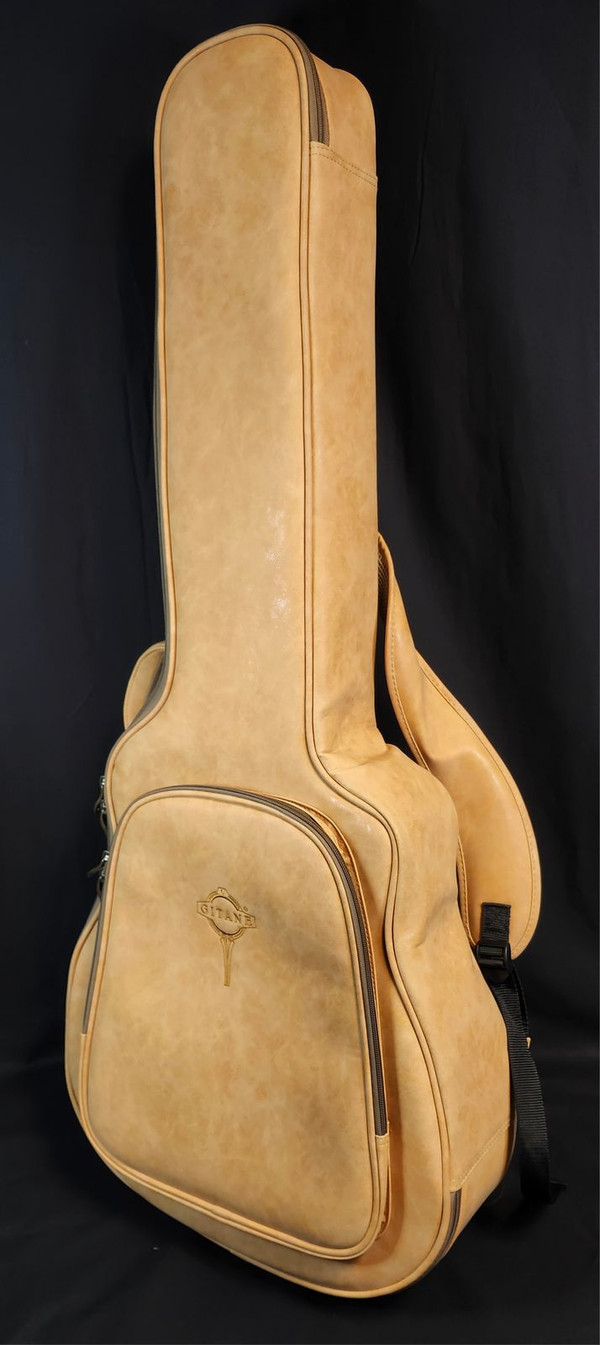 Gitane D-500 D Hole MacCaferri-Style Professional Gypsy Jazz Guitar, Solid Sitka Spruce Top, W/Protour Gig Bag