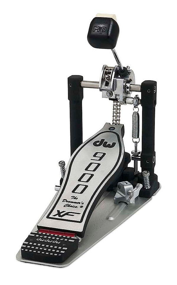 DWCP9000XF Single Bass Drum Pedal 9000 Series With Extended Footboard