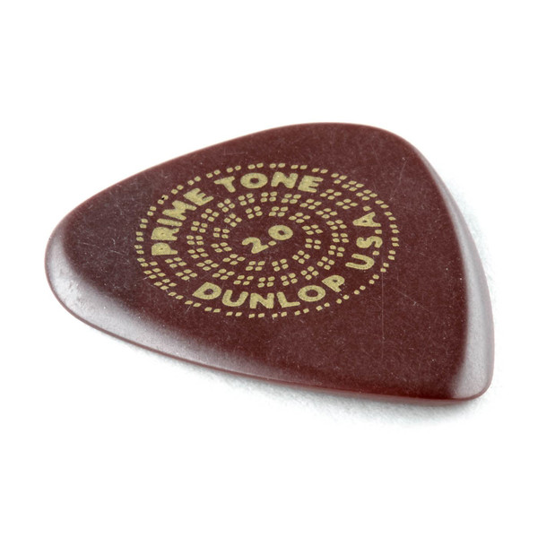 Dunlop 511P2.0 Primetone Standard Sculpted Plectra Smooth Guitar Picks 2.0mm Players Pack of 3