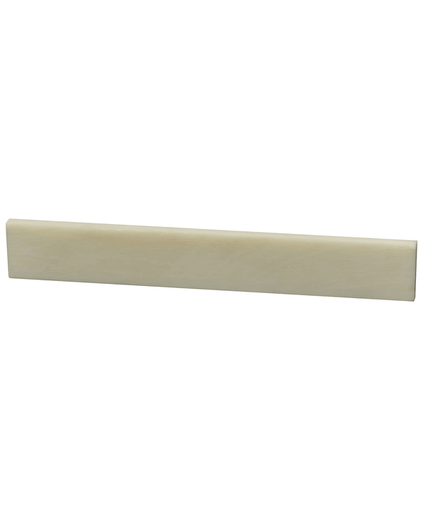 Goldengate F-3406 Single Acoustic Guitar Extra-High 3 1/4 x 3/32 x 1/8 Bone Saddle Blank