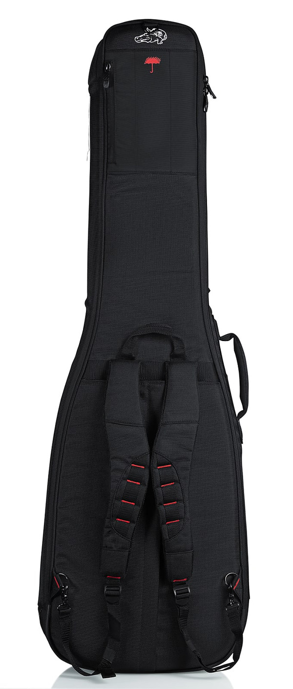 Gator Pro-Go Series Bass Guitar Bag with Micro Fleece Interior and Removable Backpack Straps