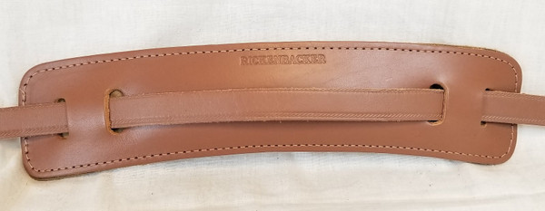 97102 Vintage Leather Blonde Guitar Strap