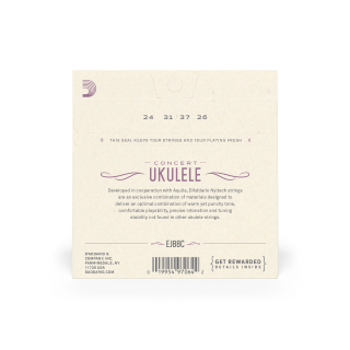 D'Addario EJ88C  Nyltech Concert Ukulele Strings