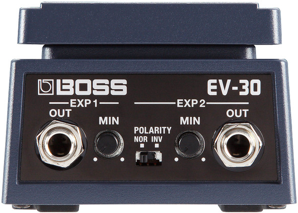 Boss EV-30 Dual Expression Pedal, Big Expression in a Small Footprint